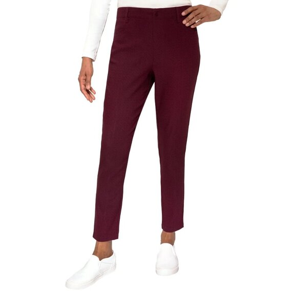 Mario Serrani Pants - Mario Serrani Ladies' Textured‎ Pull-On Pant